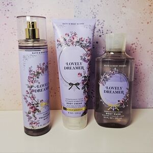 Bath and Body Works Lovely Dreamer Body Care